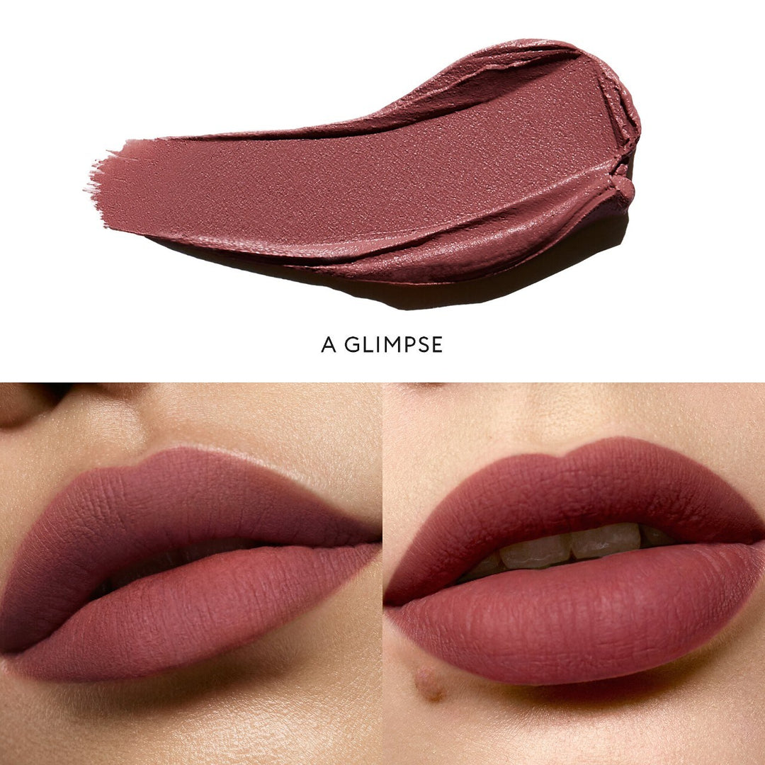 ROSE INC - Lip Cream Longwearing Matte Liquid Lipstick - A Glimpse - cool mauve