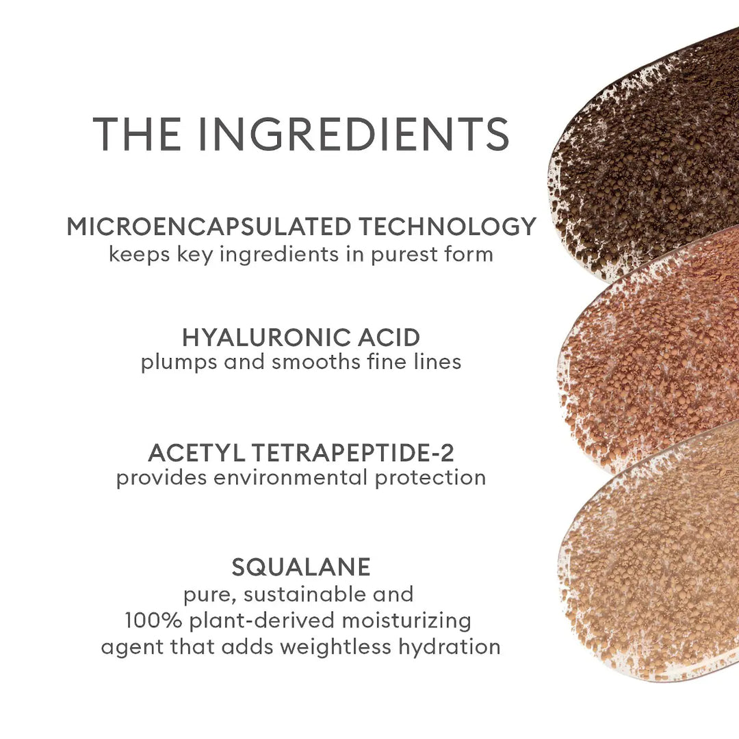 ROSE INC - Skin Enhance Skin Tint Serum Foundation - 100 medium deep / golden