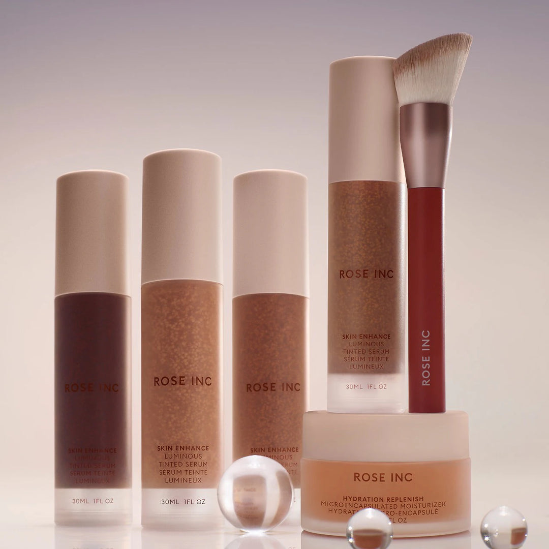 ROSE INC - Skin Enhance Skin Tint Serum Foundation - 100 medium deep / golden