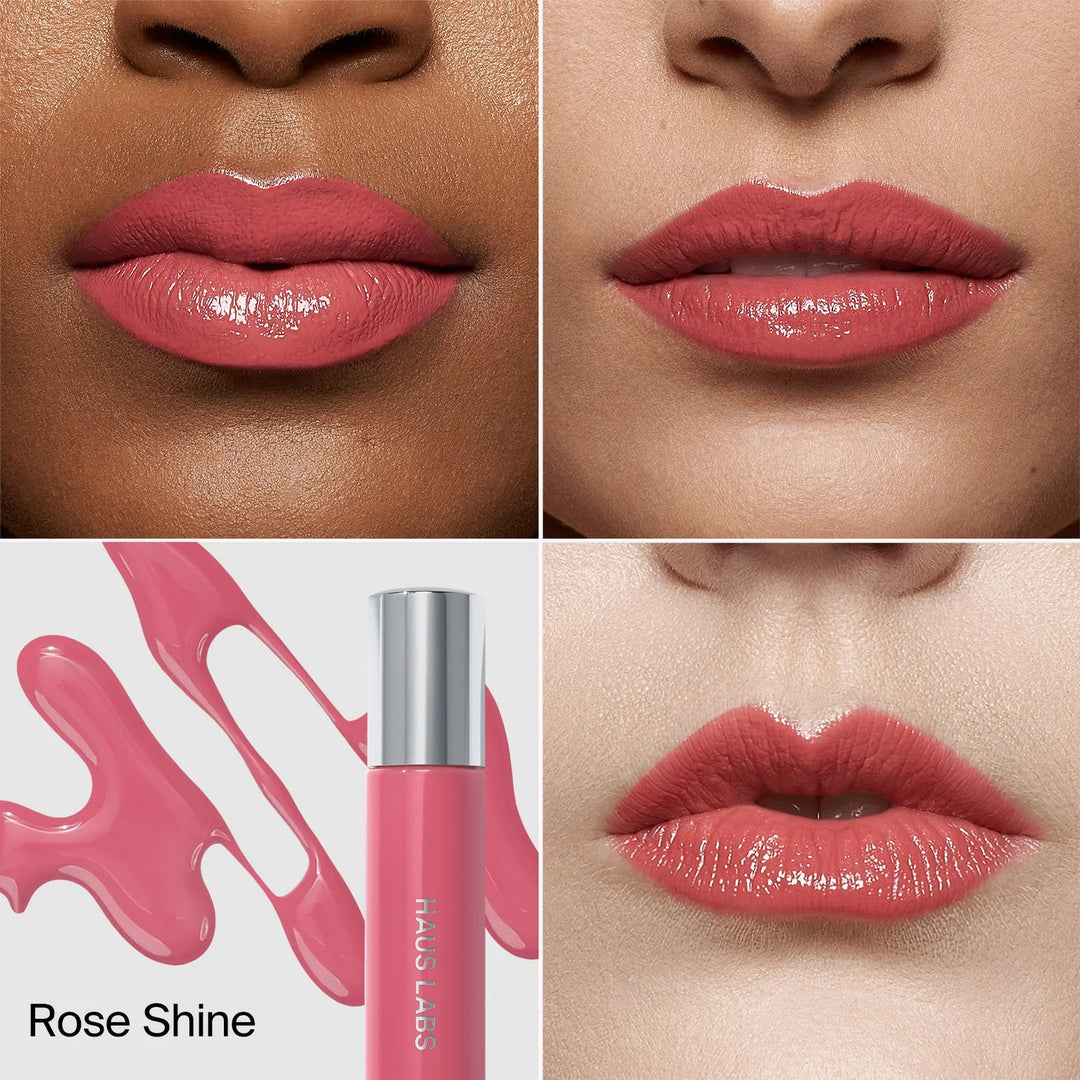 Haus Labs - Atomic Shake Lip Lacquer - Rose Shine