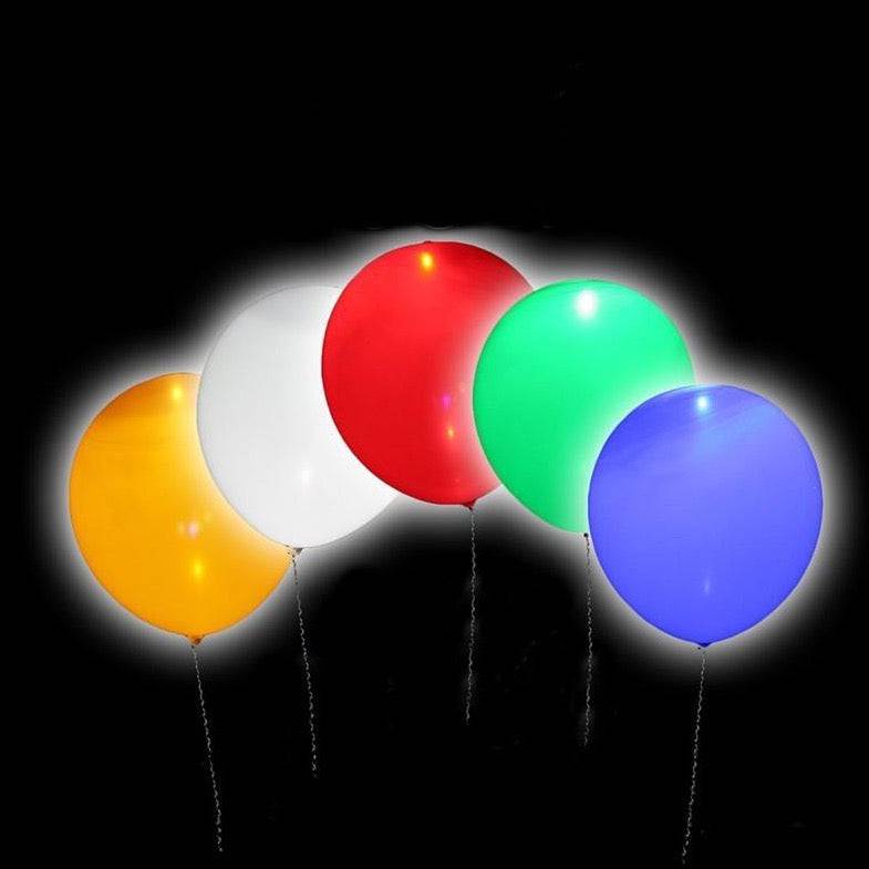 Led Light Balloon - 5 Pieces - Mhalaty