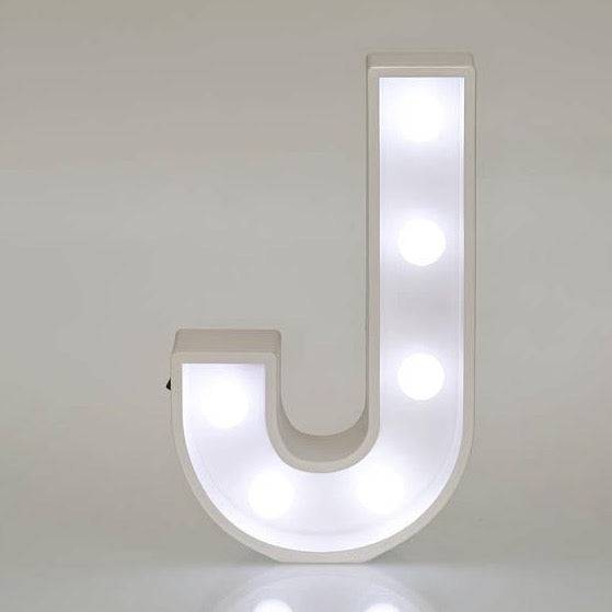 Light Up Letters & Symbols - J - Mhalaty