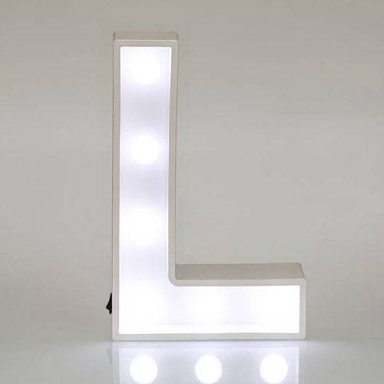 Light Up Letters & Symbols - L - Mhalaty