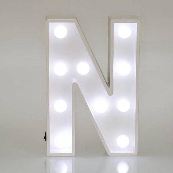Light Up Letters & Symbols - N - Mhalaty