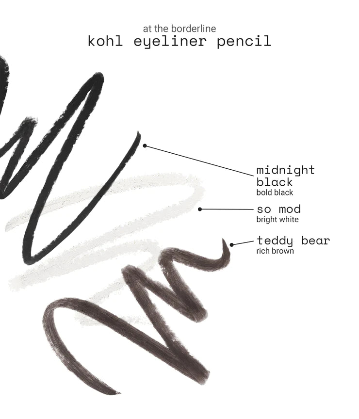 R.E.M Beauty - At The Borderline Eyeliner Pencil Kohl - Midnight Black