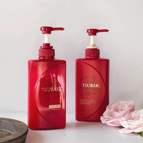 Shiseido - Tsubaki Shampoo Premium Moist & Repair 490ml