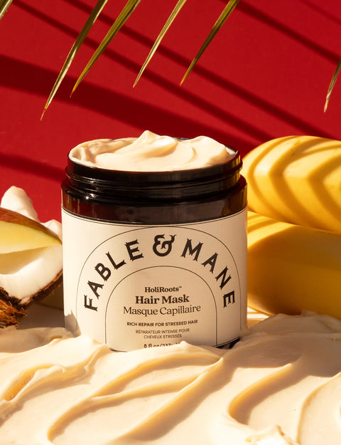 فيبل آند ماين - قناع الشعر هولي روتس - 237 مل