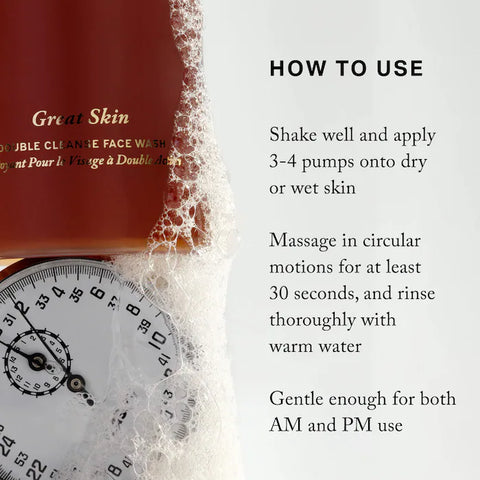 Merit - Great Skin Double Cleanse Makeup Removing Cleanser