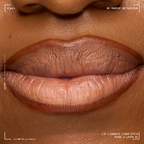 Nyx - Lip Lingerie Lip Liner Stain - Tease U Later