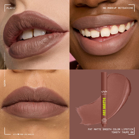 Nyx - Fat Matte Smooth Color Lipstick