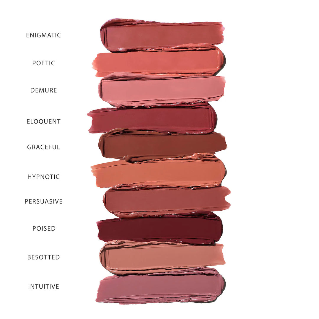 ROSE INC - Satin Lip Color Refillable Hydrating Lipstick - Persuasive - warm rose