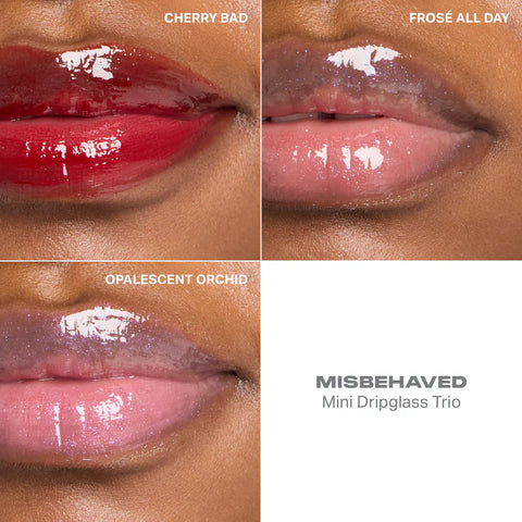 Morphe - Misbehaved Mini Dripglass Lip Gloss Trio Morphe - Misbehaved Mini Dripglass Lip Gloss Trio