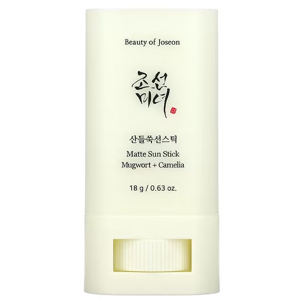 Beauty of Joseon - Matte Sun Stick Mugwort & Camelia SPF50+ PA++++