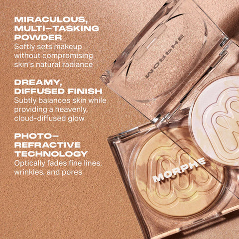 Morphe - Cloudlight Soft Glow Veil Finishing Powder Morphe - Cloudlight Soft Glow Veil Finishing Powder