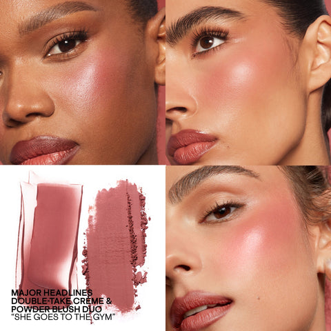 Patrick Ta - Major Headlines Double Take Cream, Powder Blush Duo Patrick Ta - Major Headlines Double Take Cream, Powder Blush Duo