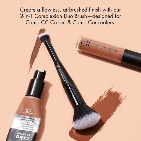 elf - Concealer & Foundation Complexion Duo Brush elf - Concealer & Foundation Complexion Duo Brush