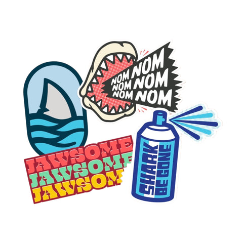 Owala - Water Bottle Stickers - Shark Pack Owala - Water Bottle Stickers - Shark Pack