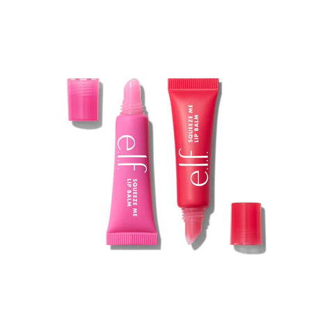 elf - Squeeze Me More Lip Balm Duo -   Bubblegum & Cherry