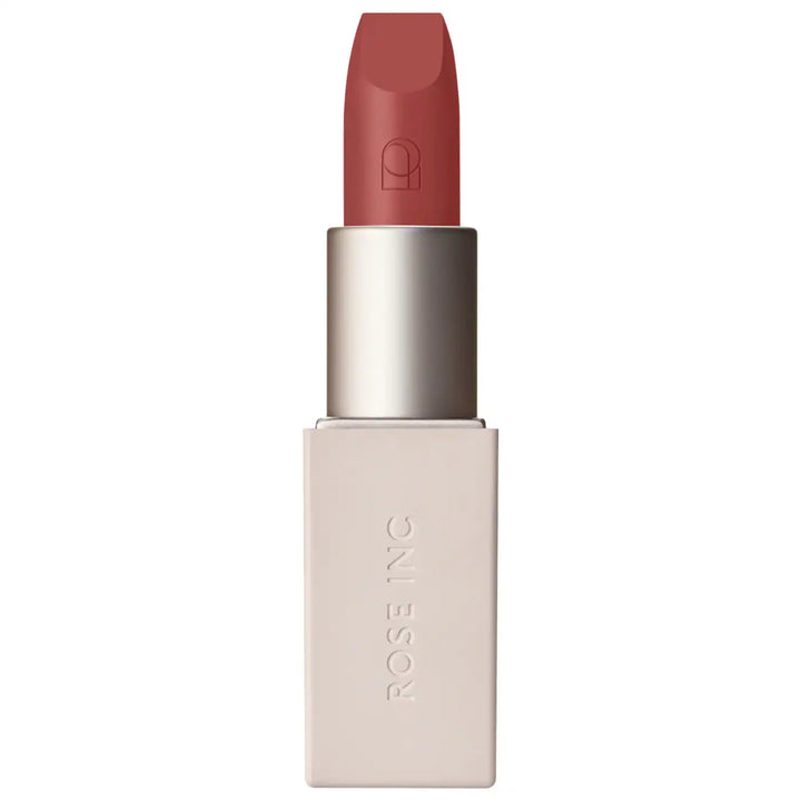 ROSE INC - Satin Lip Color Refillable Hydrating Lipstick - Enigmatic - terracotta pink