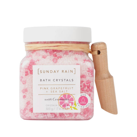 Sunday Rain - Grapefruit Bath Crystals Sunday Rain - Grapefruit Bath Crystals