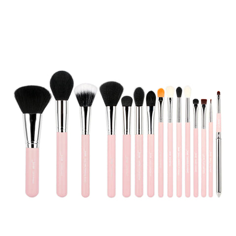 Jessup - Essential 15 Pcs Makeup Brush Kit T094