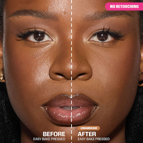 هدى بيوتي - بودرة مضغوطة لتفتيح البشرة وتثبيتها بسهولة