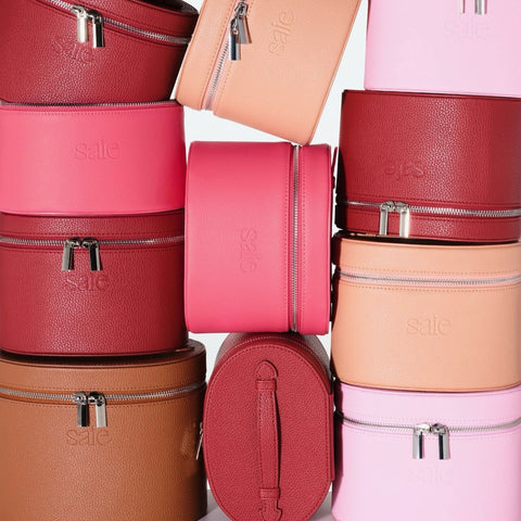 The Mini Vanity Case - Fuchsia