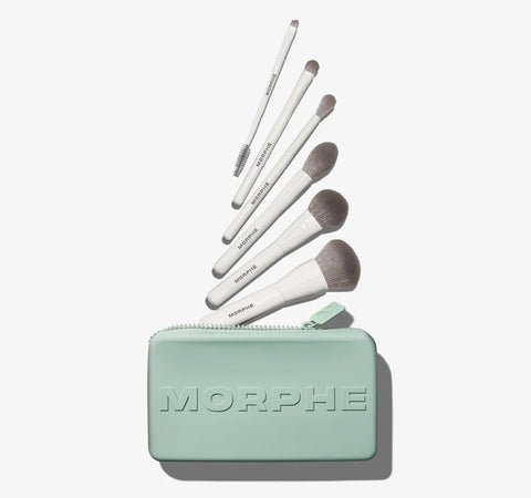 Morphe - Along For The Glide 6 Piece Travel Brush Set Morphe - Along For The Glide 6 Piece Travel Brush Set