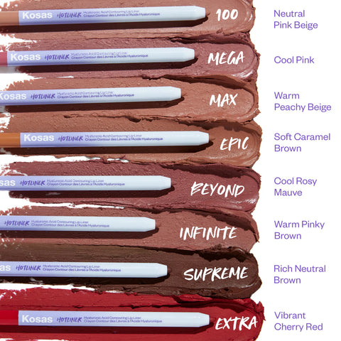 Kosas - Hotliner Hyaluronic Acid Contouring Lip Liner - Beyond