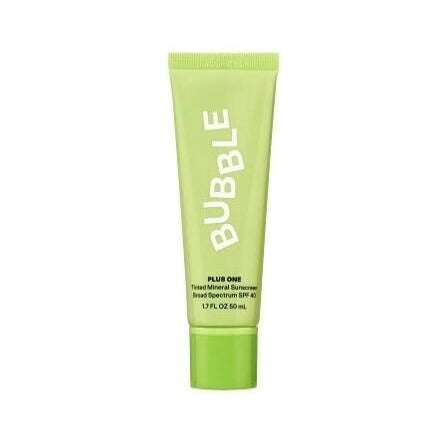 Bubble - Plus One Tinted Mineral Sunscreen spf 40 Bubble - Plus One Tinted Mineral Sunscreen spf 40