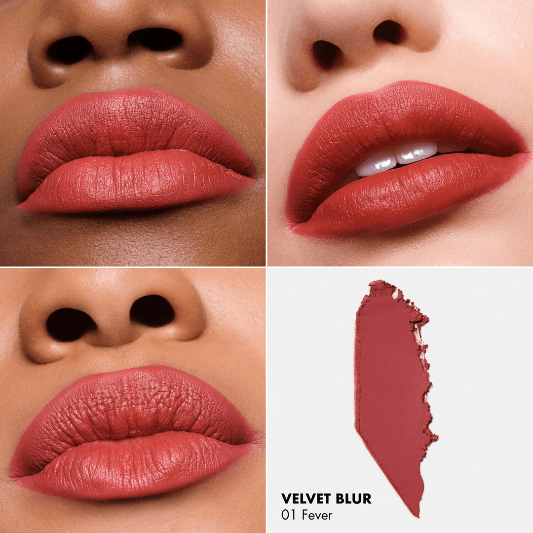 SIMIHAZE - Velvet Blur Matte Lipstick Balm - Fever