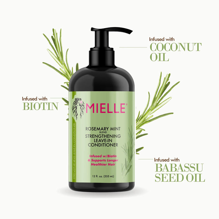 Mielle - Rosemary Mint Strengthening Leave-In Conditioner - 355 ml