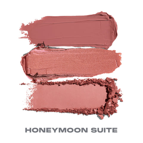 Morphe - Cheek Thrills Multi-Finish Face Trio - Honeymoon Suite