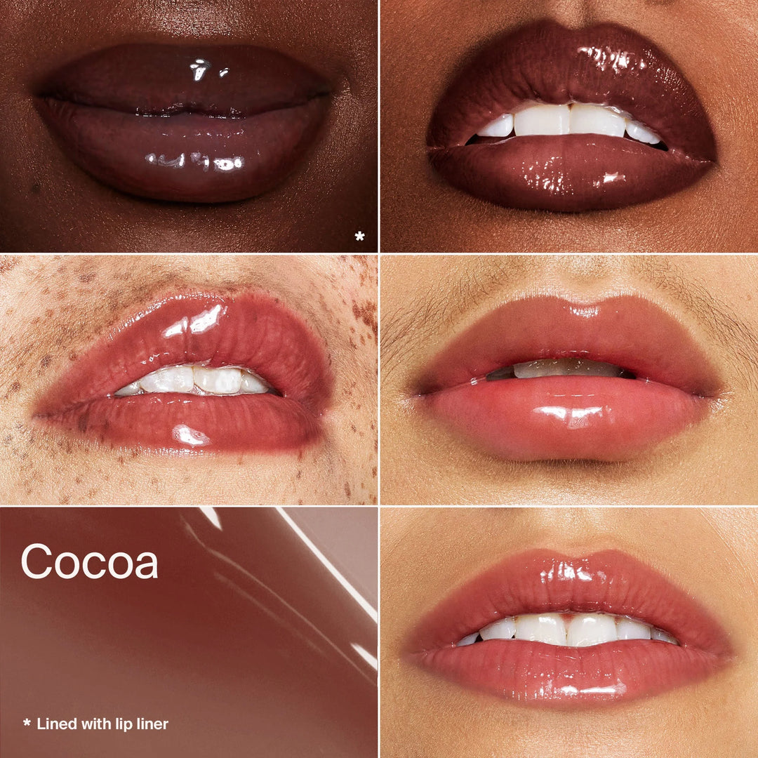 Haus Labs - Phd Hybrid Lip Glaze - Cocoa (Taupe Brown)