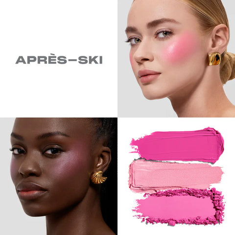 Morphe - Cheek Thrills Multi Finish Face Trio - Apres Ski