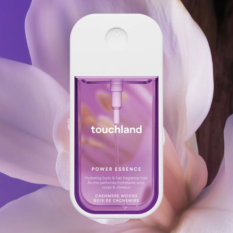 Touchland - Power Essence Body & Hair Frangrance Mist - Cashmere Woods Touchland - Power Essence Body & Hair Frangrance Mist - Cashmere Woods