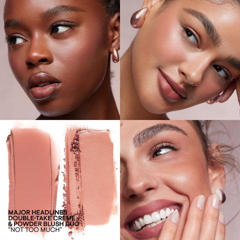 Patrick Ta - Major Headlines Double Take Cream, Powder Blush Duo Patrick Ta - Major Headlines Double Take Cream, Powder Blush Duo