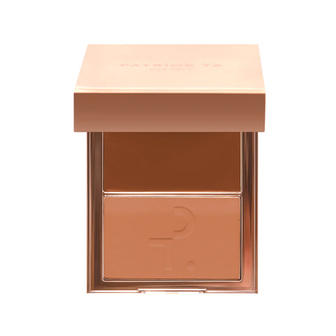 Patrick Ta - Major Skin Creme Foundation & Finishing Powder Duo - TAN 2 (GOLDEN WARM)