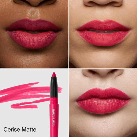 Haus Labs - Le Monster Lip Crayon - Cerise Matte