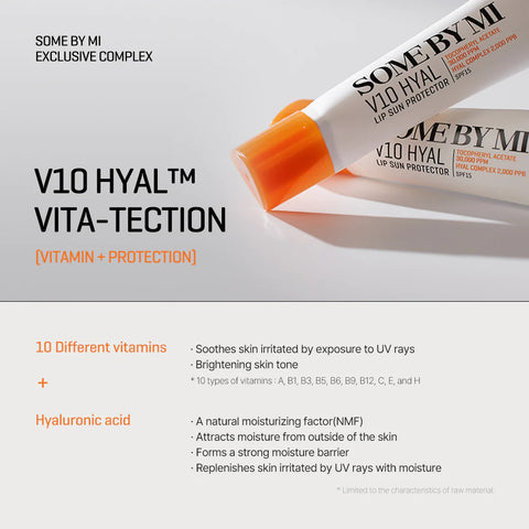 Some By Mi - V10 Hyal Lip Sun Protector SPF15 - 7ml