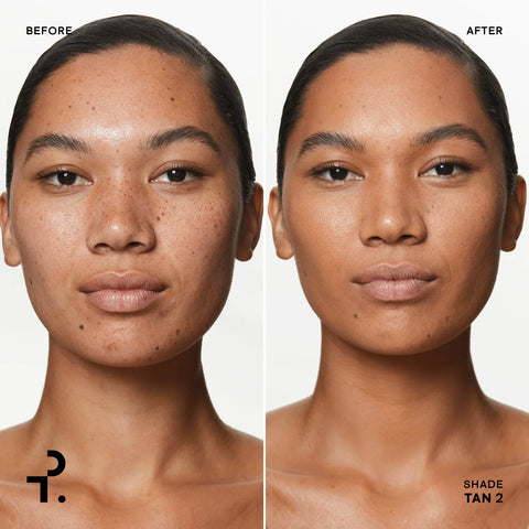 Patrick Ta - Major Skin Creme Foundation & Finishing Powder Duo - TAN 2 (GOLDEN WARM)