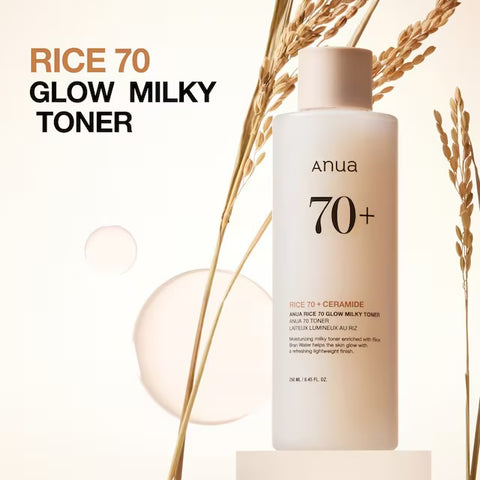 Anua - Rice 70 Glow Milky Toner - 250ml