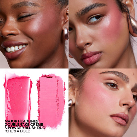Patrick Ta - Major Headlines Double Take Cream, Powder Blush Duo