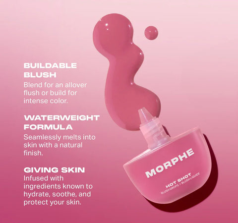 Morphe - Hot Shot Blush Drops Morphe - Hot Shot Blush Drops