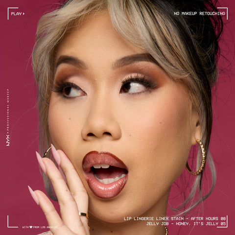 Nyx - Lip Lingerie Lip Liner Stain - Tease U Later