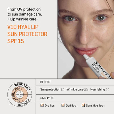 Some By Mi - V10 Hyal Lip Sun Protector SPF15 - 7ml