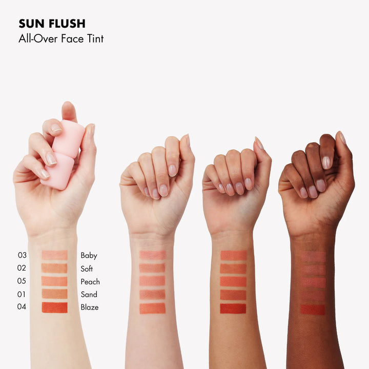 SIMIHAZE - Sun Flush - All-Over Face Tint - Blaze