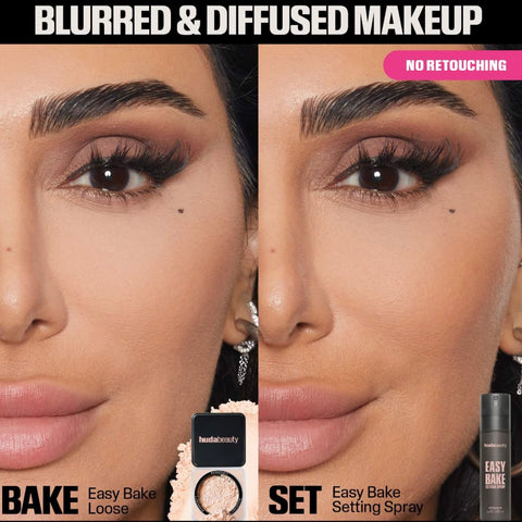 Huda Beauty - Easy Bake Setting Spray with 16-Hour Wear Huda Beauty - Easy Bake Setting Spray with 16-Hour Wear