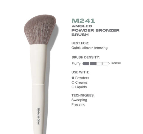 Morphe - M241 Angled Powder Bronzer Brush Morphe - M241 Angled Powder Bronzer Brush