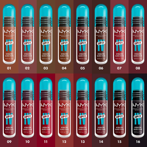 Nyx - Lip I.v. Hydrating Lip Gloss Stain Nyx - Lip I.v. Hydrating Lip Gloss Stain